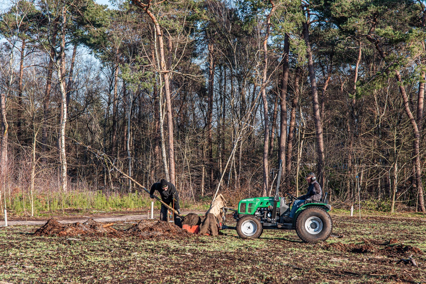 Klinkenbelt wordt vriendelijk bos